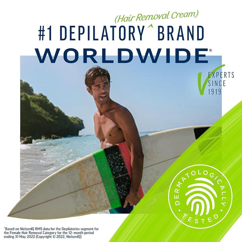 Veet Sensitive Skin Dermatologically Tested 13.5 Fl Oz. 5 Min Men's Hair Removal Gel Cream with Spatula For Body, Chest & Back Springtok Wax Veet Sensitive Skin Dermatologically Tested 13.5 Fl Oz. 5 Min Men's Hair Removal Gel Cream with Spatula For Body, Chest & Back Springtok Wax