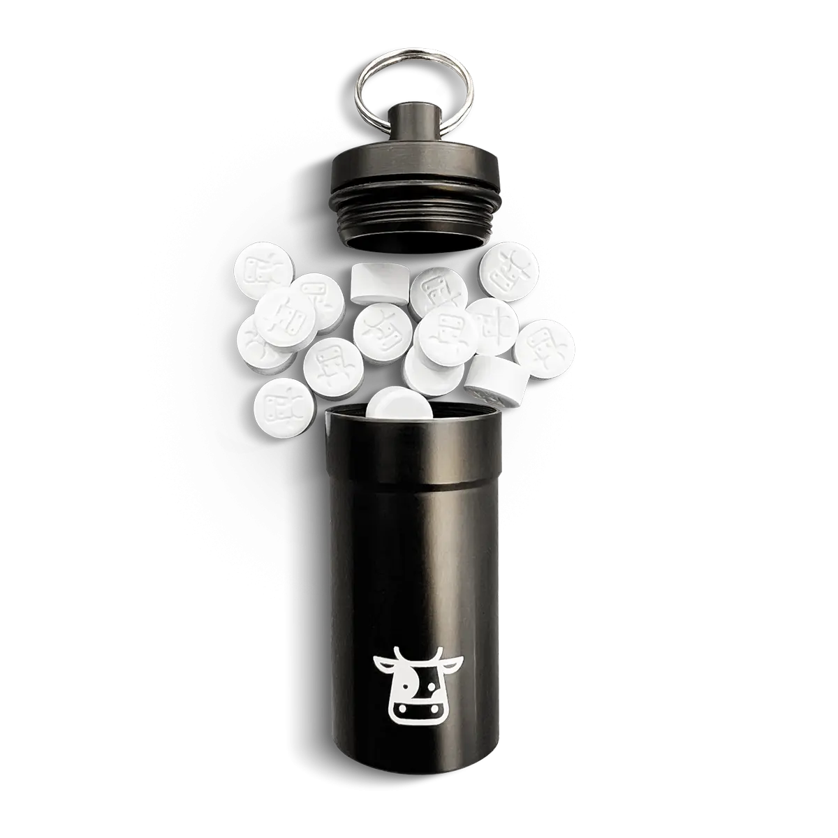 DairyPill | Key Pod Max - Max Storage Keychain (holds 16 pills)