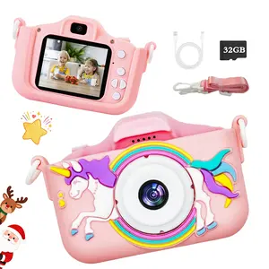 Kids’ Educational Toy Digital Camera, Unicorn-Shaped Toy, Multiple Style Options, Perfect Birthday & Christmas Gift for 3-12 Year Olds
