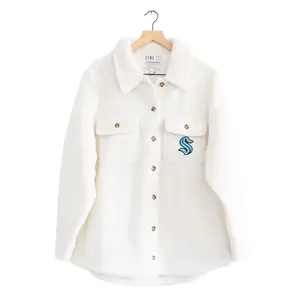 Seattle Kraken Line Change Sherpa Jacket