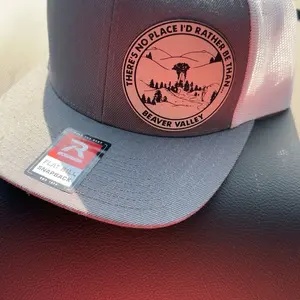 Beaver Valley Custom Made Patch- Adjustable Snap-Back Style - Available in Multiple Colors & Designs - Classic 112 to Flat Bill Flex Fit Styles