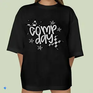 Vintage Cute Comp Day Cheer Comp Season Cheerleading Competition Day T-shirt