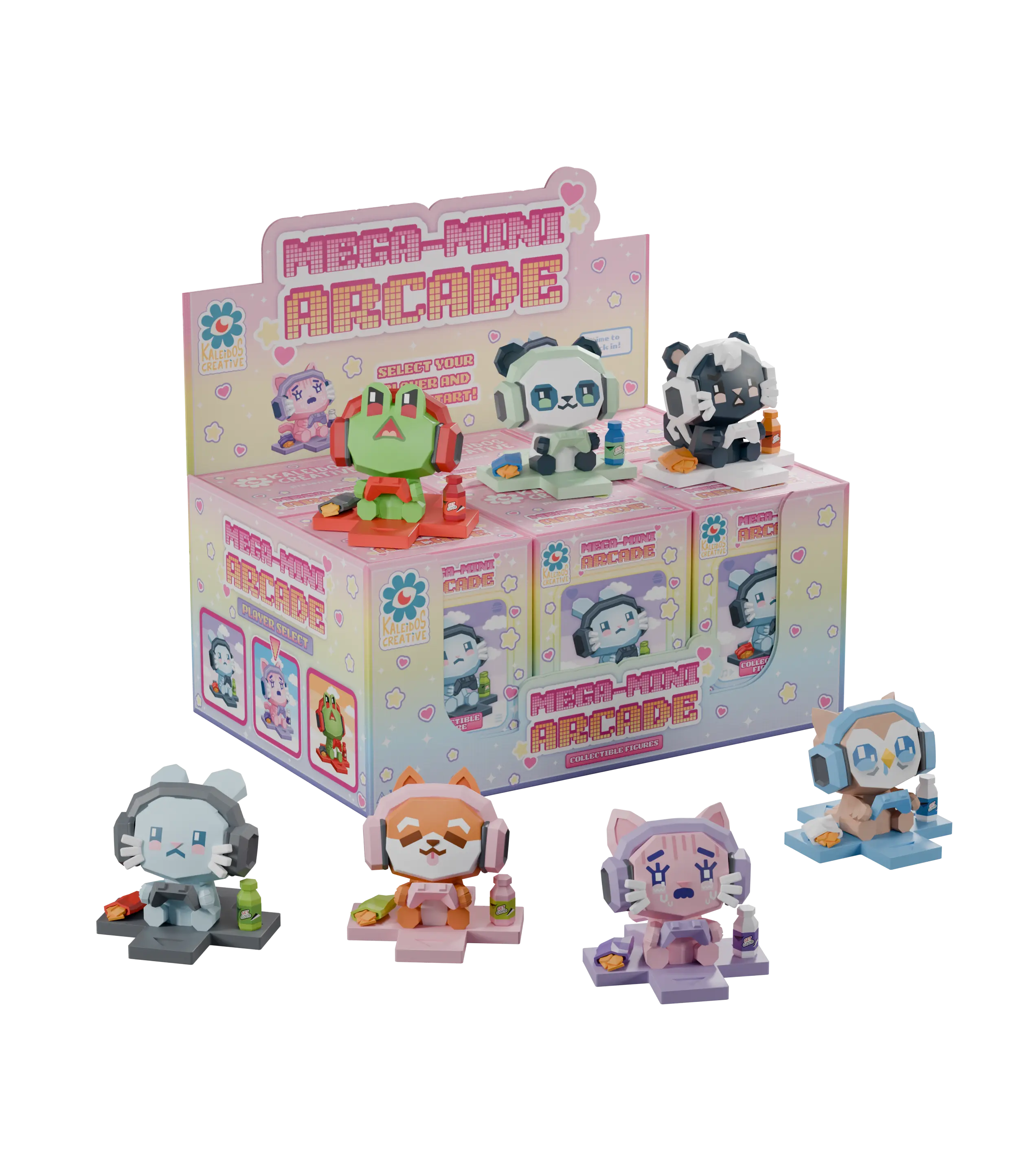 Kaleidos Creative - Mega-Mini Arcade - Blind Box - Mystery Box