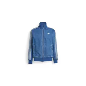 adidas Adicolor Denim Firebird Track Top Medium Blue Denim (men) by StockX