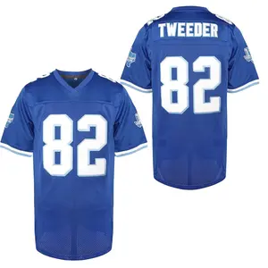 PLUS SIZE (S-8XL) #69 BillyBob Embroidery Men's Solid Short Sleeve Loose V-neck American Football Jersey, Outdoor Rugby Jersey For Team Training Oversize