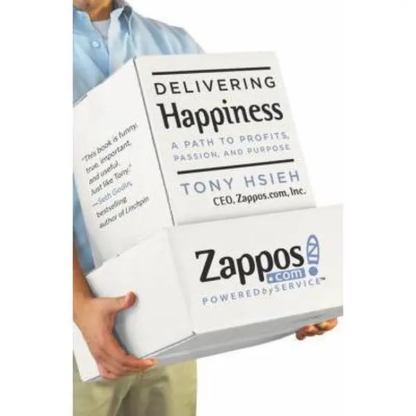 USED Book - Delivering Happiness by Hsieh, Tony (Hardcover) - english