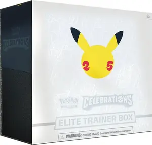 Pokemon TCG [ENG] Celebrations Elite Trainer Box LIVE RIP AND SHIP ONLY