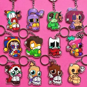 The Amazing Digital Circus Keychain, TADC Acrylic Character Keychain