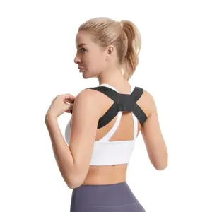 Adult Breathable Back Support Belt, Adjustable Invisible Sit Stand Dual Use, Seamless Fit, Lightweight Design, Durable Material, Soft Fabric