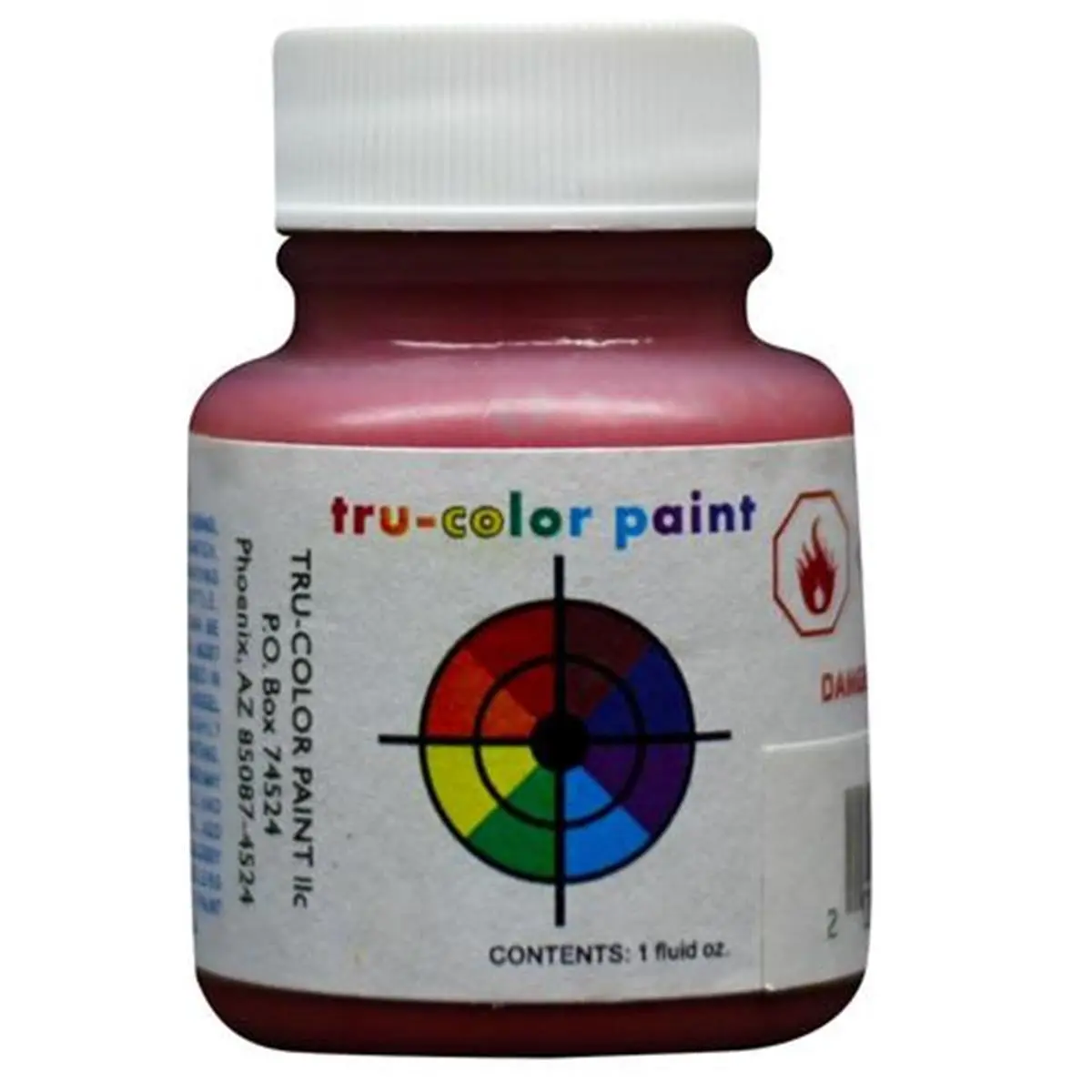 Tru-Color Paint  1 oz Southern Pacific Daylight Red Air Brush Ready Paint, Art Painting Supplies, Diy Painting Supplies