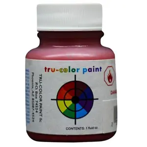 Tru-Color Paint  1 oz Southern Pacific Daylight Red Air Brush Ready Paint