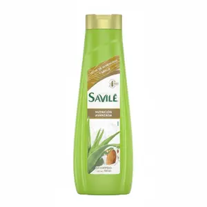 Savile Almond Shampoo 700 ml - Gentle Cleanser with Almond Extract for Softness Strength and Shine