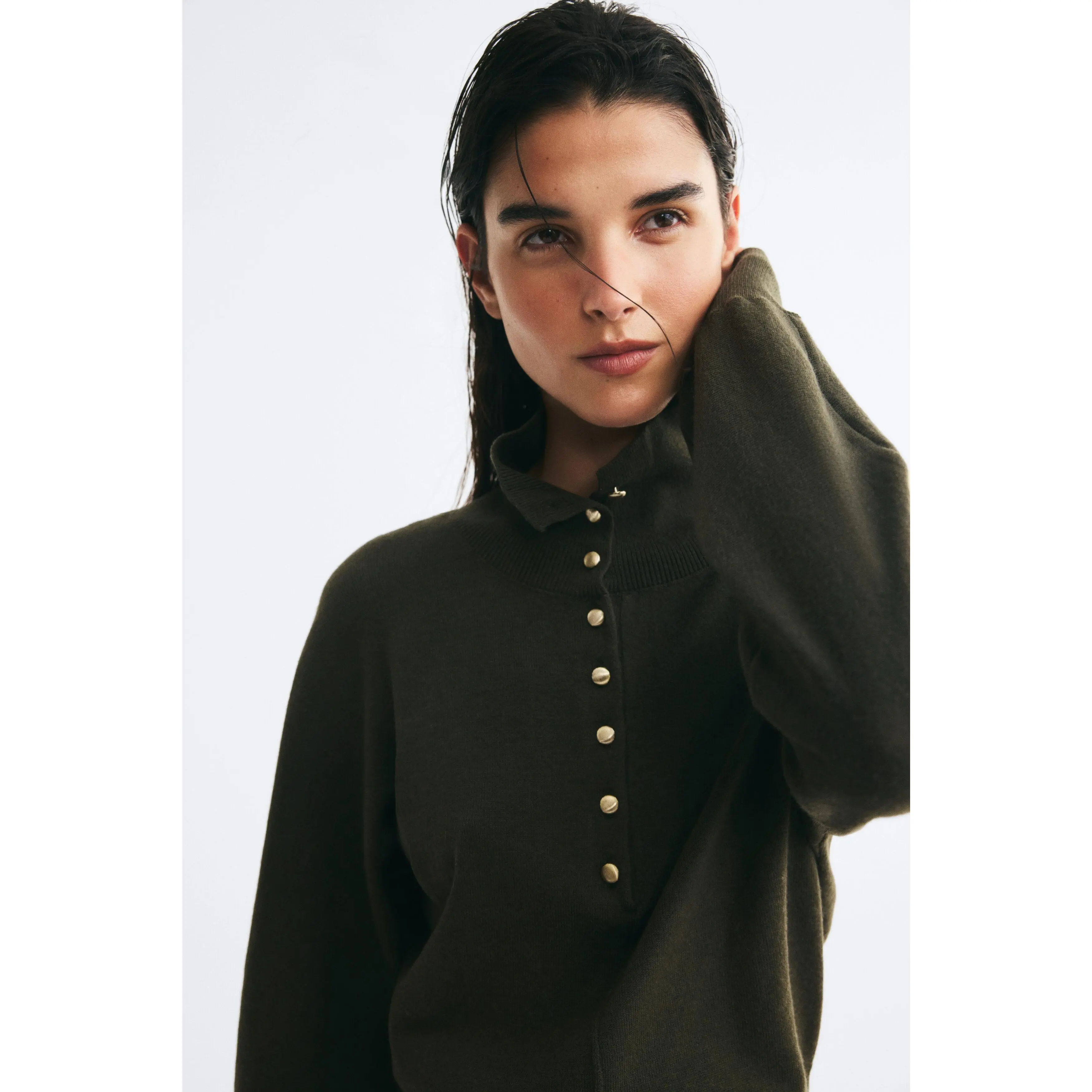 H&M Fine-knit turtleneck jumper