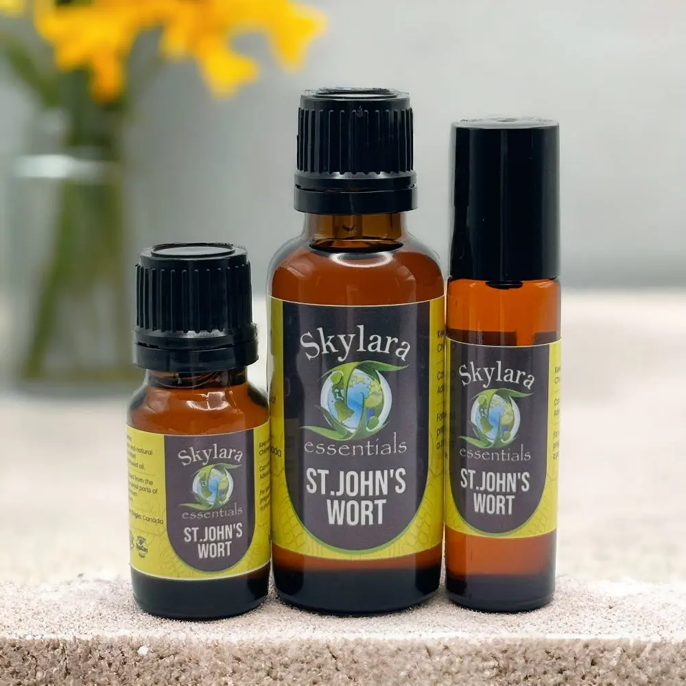 Premium St. John's Wort Infused Oil