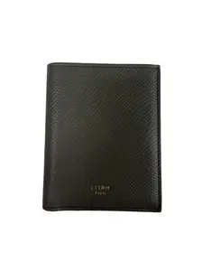 Pre-owned Celine Leather Small Leather Goods Etoupe Bifold Wallet N26031270