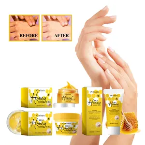 Milk Honey Hand Wax, Moisturizing Hand Mask, Replenish water softens skin, keratin relieves dryness in your hands