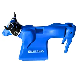 Smarty Super Shorty Ground Roping Dummy on Wheels- Blue
