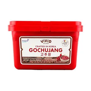 VIVID Dongwon Korean Gochujang 500g - Authentic Spicy Red Pepper Paste for Bibimbap & Tteokbokki