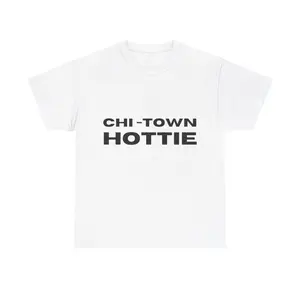 Chicago Hottie Round Neck Cotton T-shirt