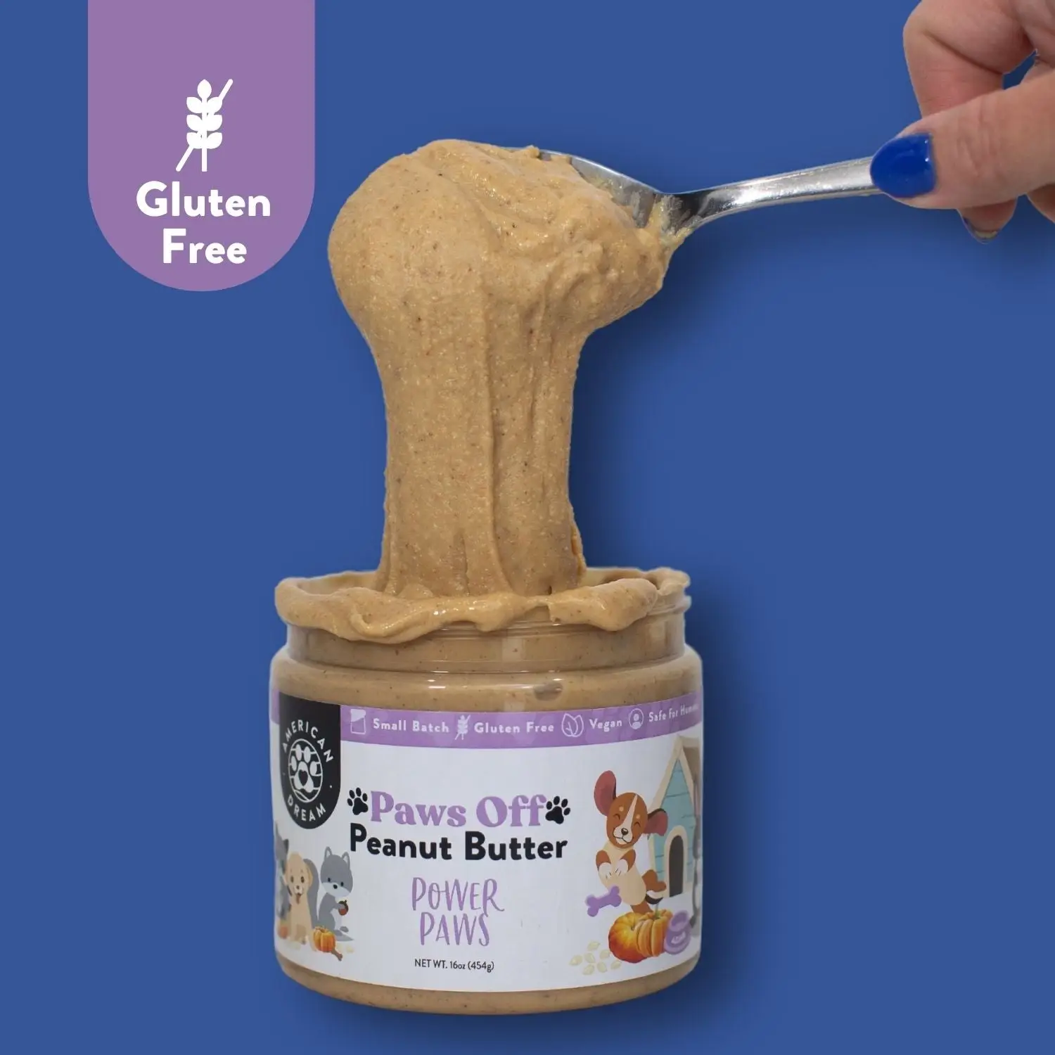 Gluten-Free Paws Off Power Paws Peanut Butter