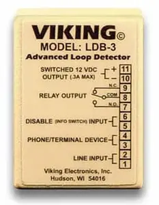 Viking LDB-3 Loop and Ring Detector Board, Compatible with Security Camera, Strobe Light & Tape Recorder, Includes Foam Tape, 1-Year Warranty