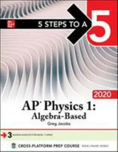USED-5 Steps to a 5: AP Physics 1: Algebra-Based 2020 by Jacobs, Greg (Paperback)