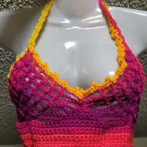 Crochet Bikini Top Womenswear Underwear Tube Women Comfort Basic Lady