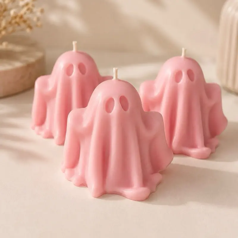 Molded candles - natural soy wax & fragrance oil