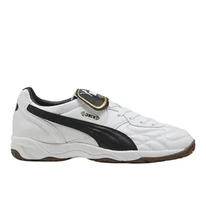 PUMA Mens King Indoor Lace Up Sneakers Shoes Casual - Black, White