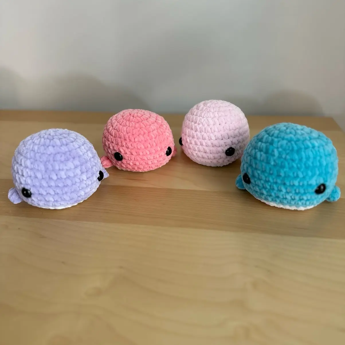 Whale crochet handmade amigurumi plushie toy