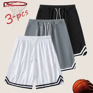 3-Pack Quick-Dry Breathable Men’s Athletic Shorts, suitable for running, basketball, marathon training, yoga, and fitness