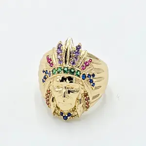 Native American Style Ring Unisex with Metal Coating - Versatile Unisex Accessory for Men and Women