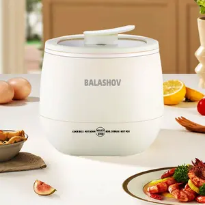 BALASHOV Mini Electric Rice Cooker Multi-Functional Home Kitchen Appliance, Fast Cooking Soup Hot Pot, Essential Household Electrical Gadget, Instant Multi Cooker