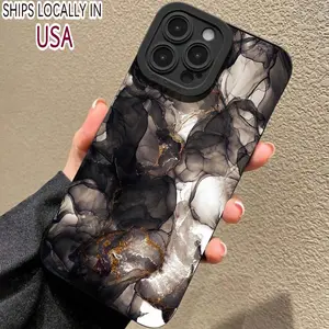 Marble Pattern Phone Case, Anti-drop Cellphone Protective Case, Total Protective Shockproof Mobile Phone Cover for iPhone 15 Pro Max 14 13