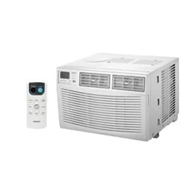 Amana AMAP081CW 6000 BTU 115V Window Mount Air Conditioner with Cooling-Dehum. Function, Remote Power, Timer, 1.6 PPH Capacity for Bedroom, Living Room