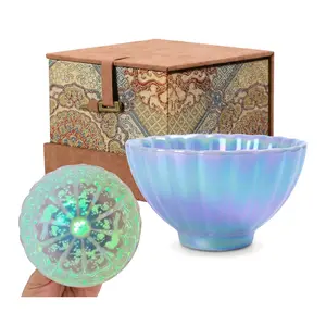 Luminous Iridescent JianZhan | Handmade Chinese Tea Ceremony Cup Aesthetic Home Decor