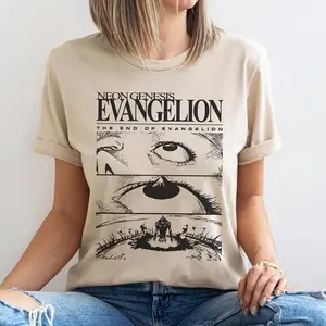 Neon Genesis Evangelion Vintage Sweatshirt hoodie T-shirt Sweatshirt, Clothing Gift for Him or Her, Unisex Gift