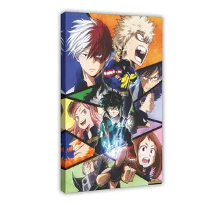 My Hero Academia-Faces Wall Poster, Bedroom Wall Decor