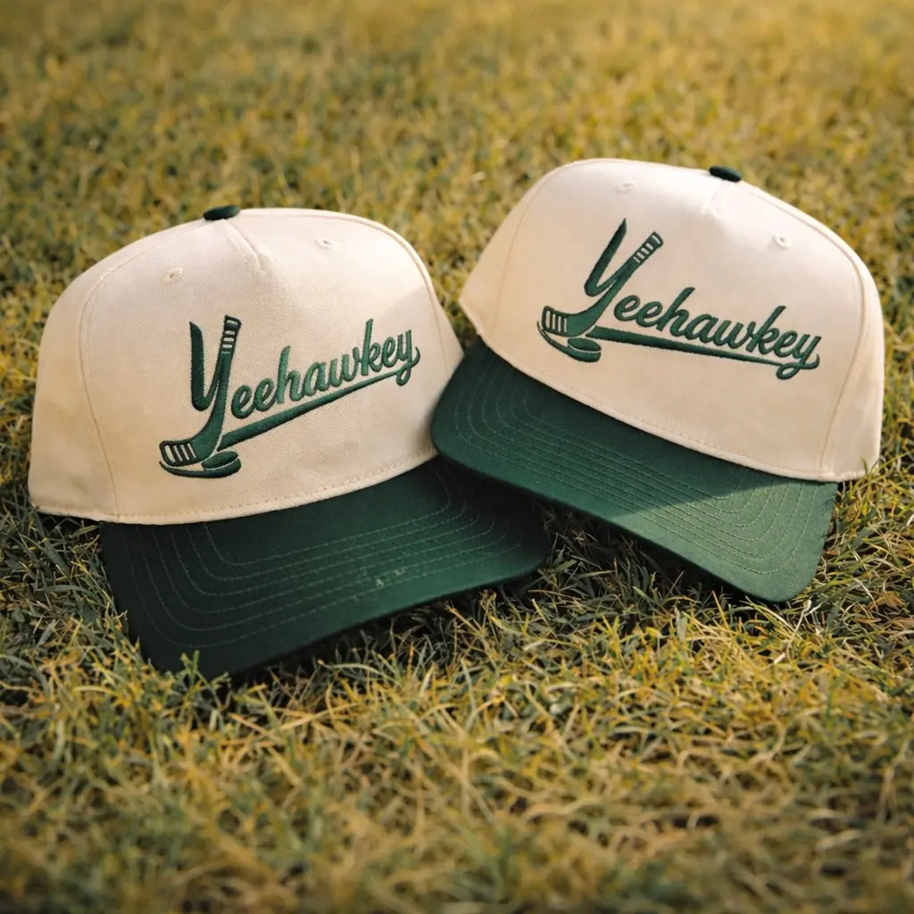 “Yeehawkey” Southern Hockey Otto Snapback Hat
