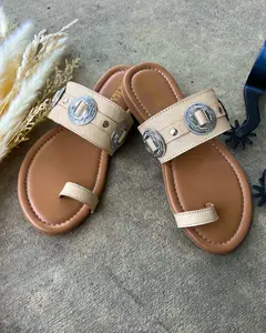 Sagebrush Concho Sandal - White