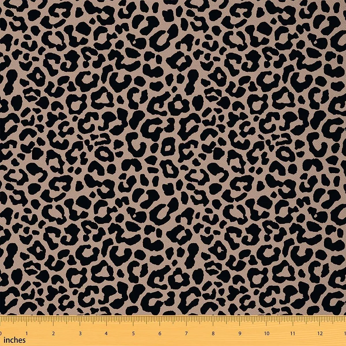Brown Leopard Print Fabric by The Yard Cheetah Upholstery