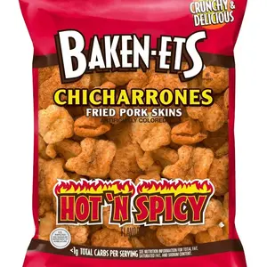 Hot & spicy Fried pork skins