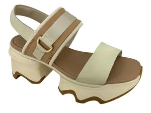 Sorel Kinetic Slingback Platform Sandal Honey - HONEY