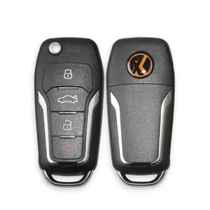 Xhorse XNFO01EN VVDI Key Tool Ford Style Wireless Flip universal Remote, 4Buttons