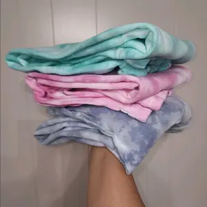 Comfortable Tie-Dyed Sweatpants for Men and Women unisex hand dyed
