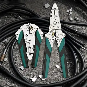 2Pcs 18 in 1 Foldable Wire Stripper/wire crimping tool, Multi-function Wire Stripping Pliers, Wire Cutter, Wire Stripper Tool, Cable Stripper, Wire Clippers