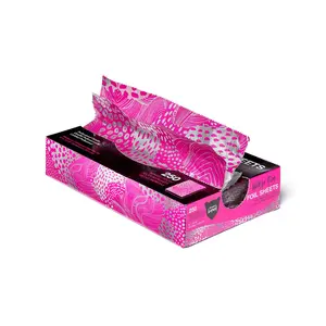 Strawberry Leopard Wild For Pink Full Size Pattern Foil Sheets 9x10.75" 250 ct