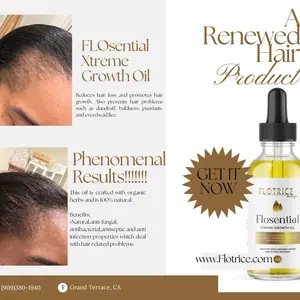 FLOsential Xtream Growth Oil for Optimal Hair Health