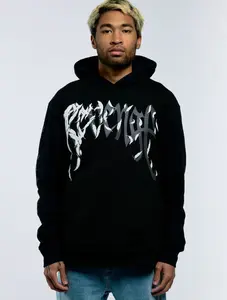 REVENGE DOVE HOODIE BLACK/BLUE FW25