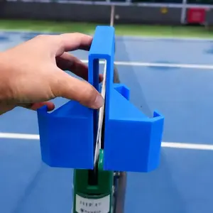 Tennis Net Camera Mount, Two Perspectives Net Mount Phone Holder, 3D Printed Courtside Phone Mount for Match Recording, Training Analysis&Live Streaming, Capture Every Match Like a Pro